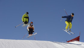Photo d&#039;un groupe à Skicross