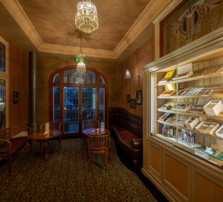 Cigar Lounge Innenansicht der Cigar Lounge