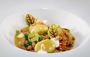 Bild eines Hauptganges im Restaurant Spettacolo