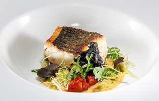 Bild eines Hauptganges im Restaurant Spettacolo