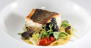 Bild eines Hauptganges im Restaurant Spettacolo