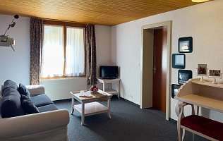 Wohnzimmer in der Villa Kunterbunt