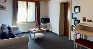 Wohnzimmer in der Villa Kunterbunt