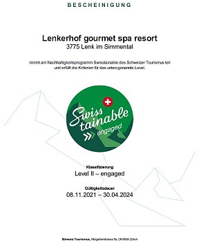Swisstainalbe engaged Swisstainable