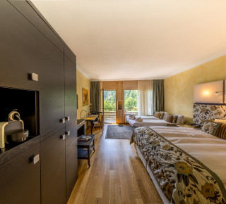 View of the Premium Double Room with sofa bed