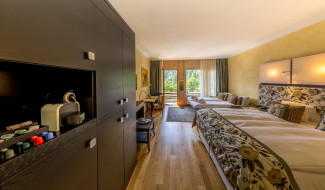 View of the Premium Double Room with sofa bed