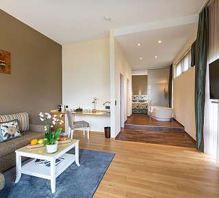 Vue du salon du Loft Corner Suite