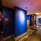 Aufnahme der Saunalandschaft