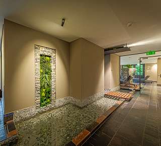 Picture of the sauna area