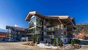 Maison d’habitation alpine moderne