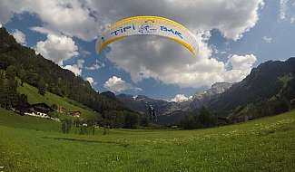 Paraglider summer