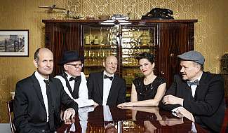 Five people at the table