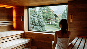 Sauna with a view