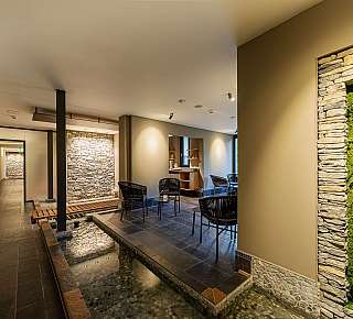 Modern spa interior
