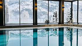 Winter indoor pool