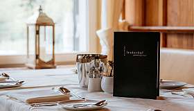 Elegant restaurant table