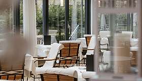 Elegant restaurant interior