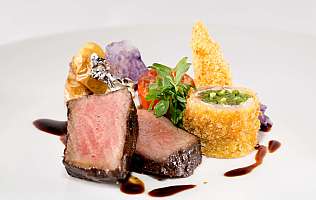 Gourmet meat dish