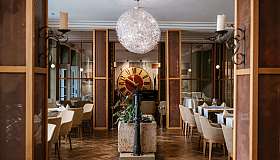 Elegant restaurant interior