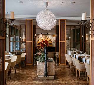 Elegant restaurant interior