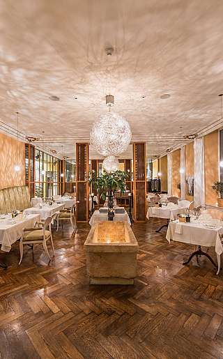 Elegant restaurant interior