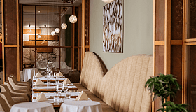 Elegant restaurant interior