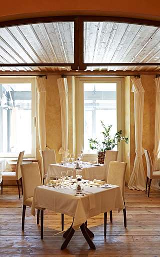 Elegant restaurant interior