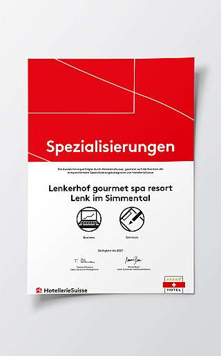 Hotelleriesuisse spécialisation Business Seminars 2024