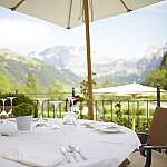 Terrasse mit Bergblick