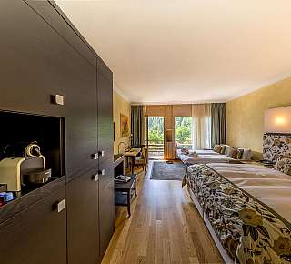 Chambre d'hôtel moderne