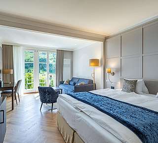 Chambre d'hôtel moderne