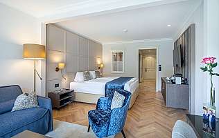 Modernes Hotelzimmer