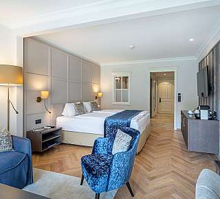 Chambre d'hôtel moderne